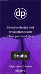 Mobile Screenshot of dpcreativestudio.com